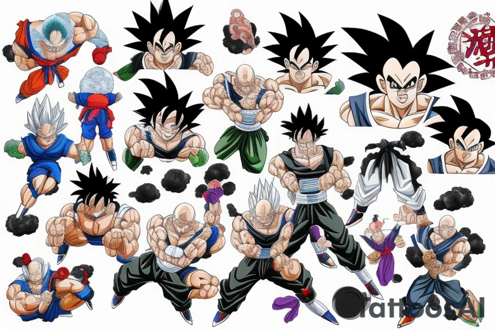 Dragon Ball tattoo idea