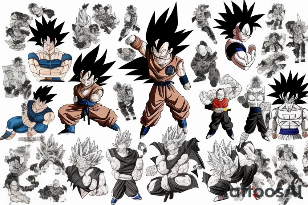 Dragon Ball tattoo idea