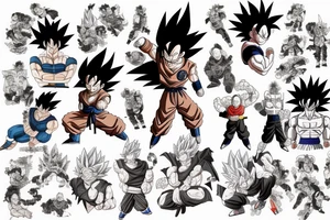 Dragon Ball tattoo idea