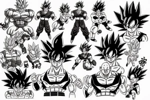 Dragon Ball tattoo idea
