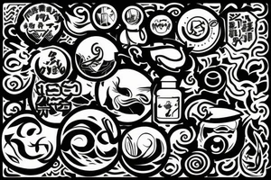 Go Kanji tattoo idea