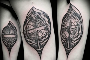 Lord of the Rings sword tattoo idea