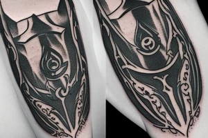 Lord of the Rings sword tattoo idea