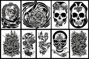 Two men tattoo idea