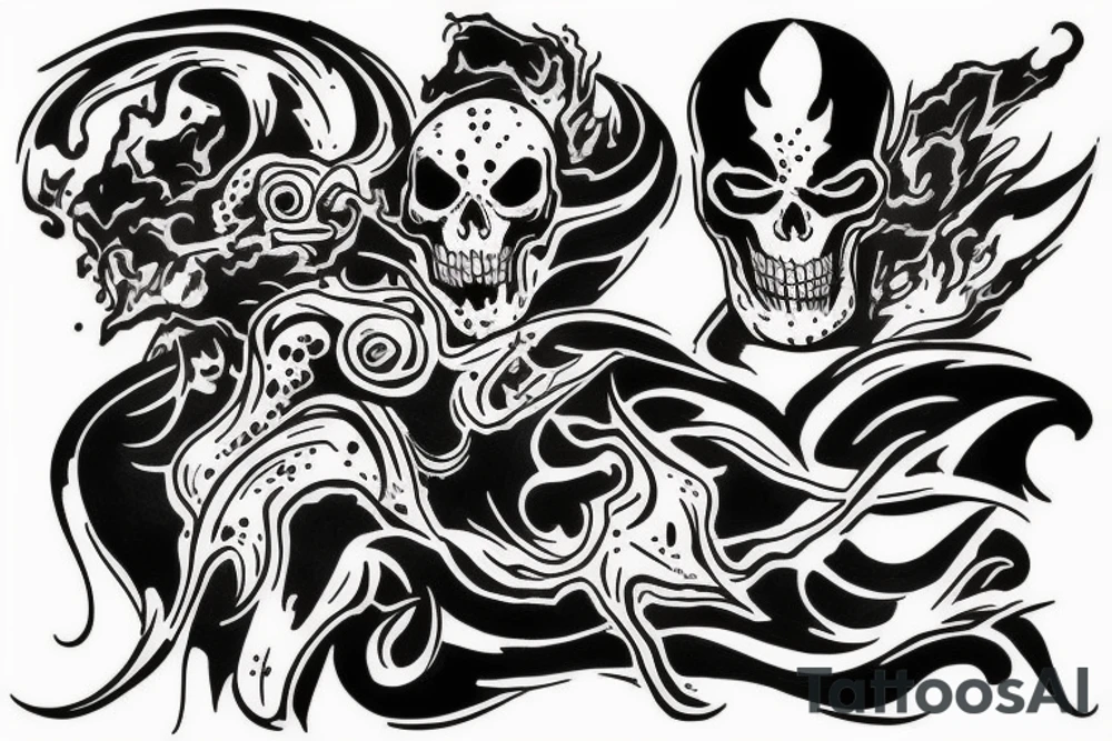 ghost rider tattoo tattoo idea