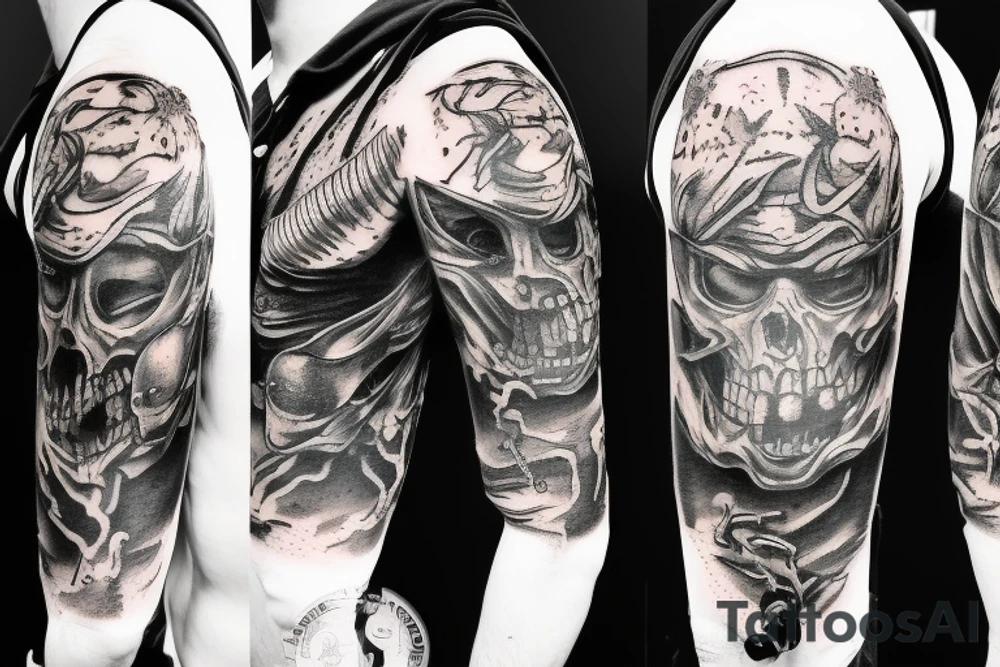 mad max demon tattoo tattoo idea