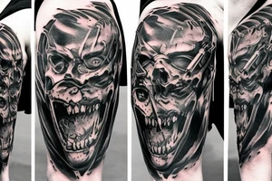 mad max demon tattoo tattoo idea