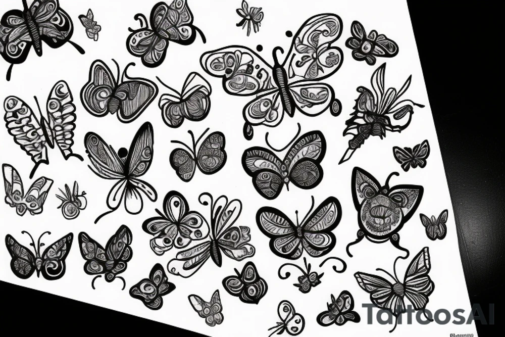 butterfly
Stitch from lilo and stitch tattoo idea