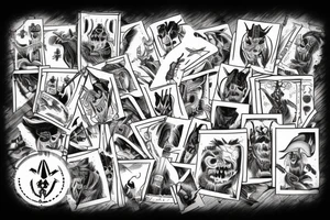 wild west demon tattoo tattoo idea