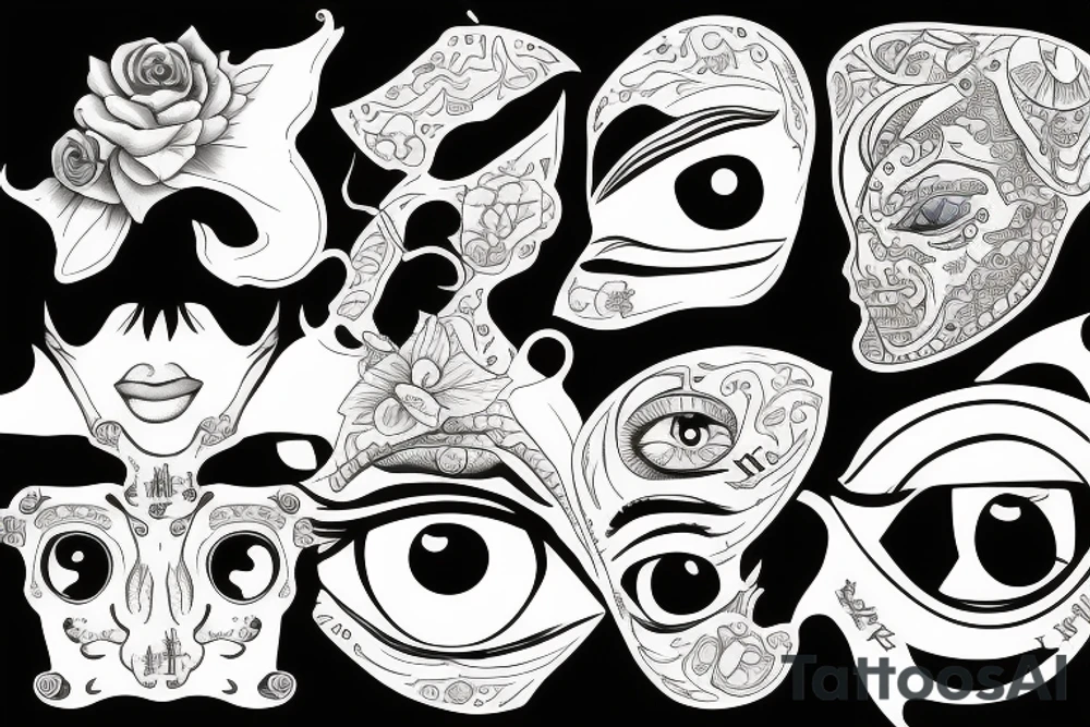 Evel chronic eye tattoo idea