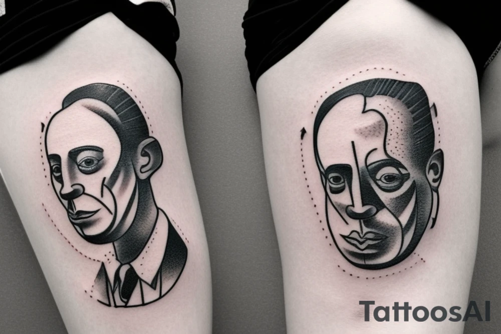 A tattoo that will describe Albert Camus's theory of the absurd tattoo idea