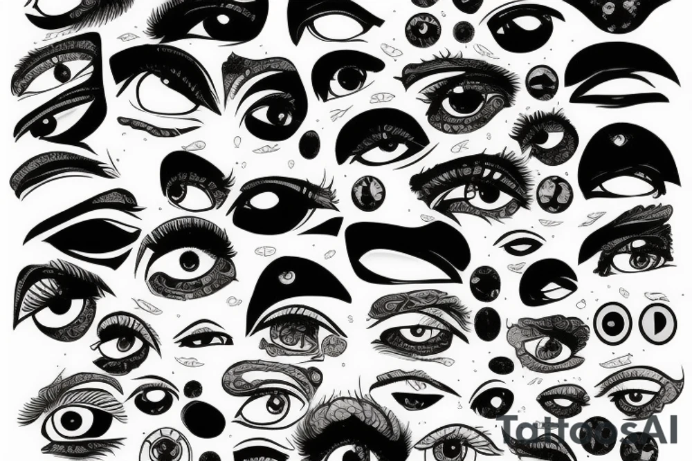 Evel chronic eye tattoo idea