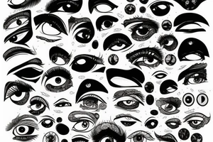 Evel chronic eye tattoo idea