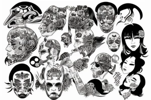 Evel chronic like eye tattoo idea