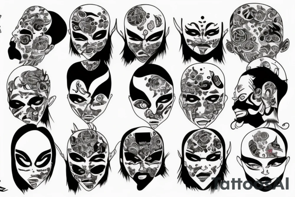 Evel chronic like eye tattoo idea