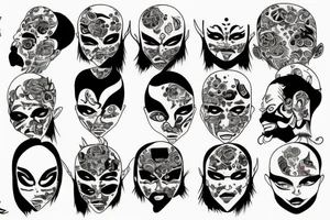 Evel chronic like eye tattoo idea