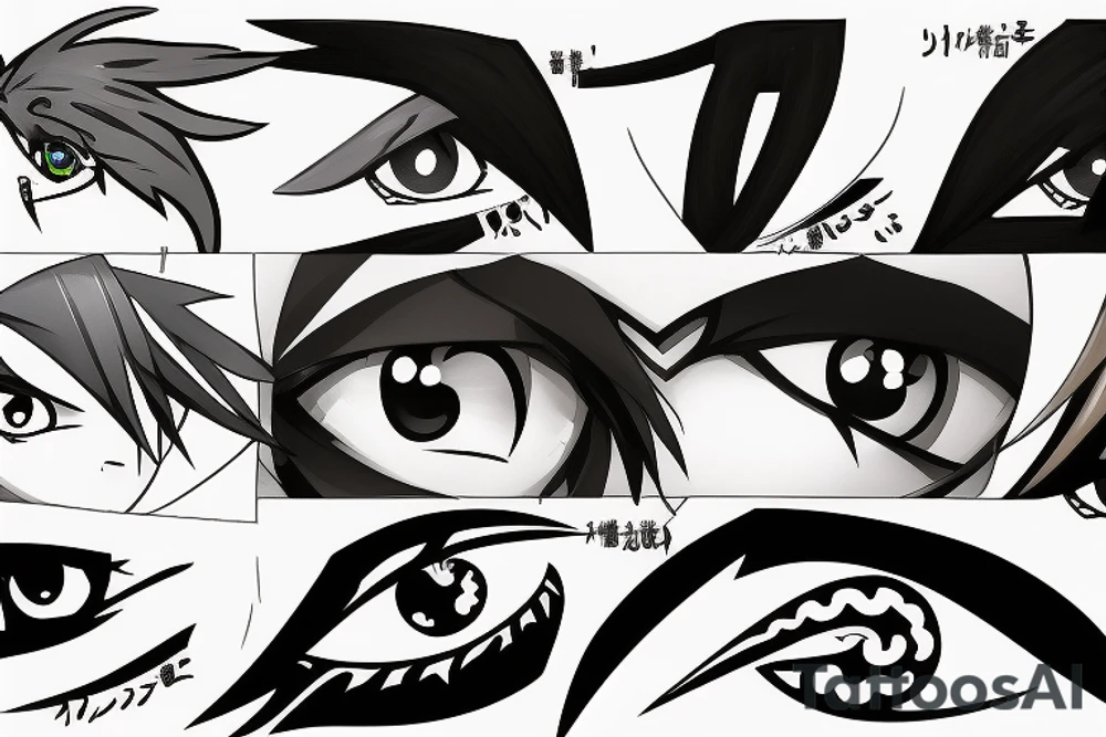 Elsword eye tattoo idea