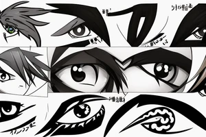 Elsword eye tattoo idea