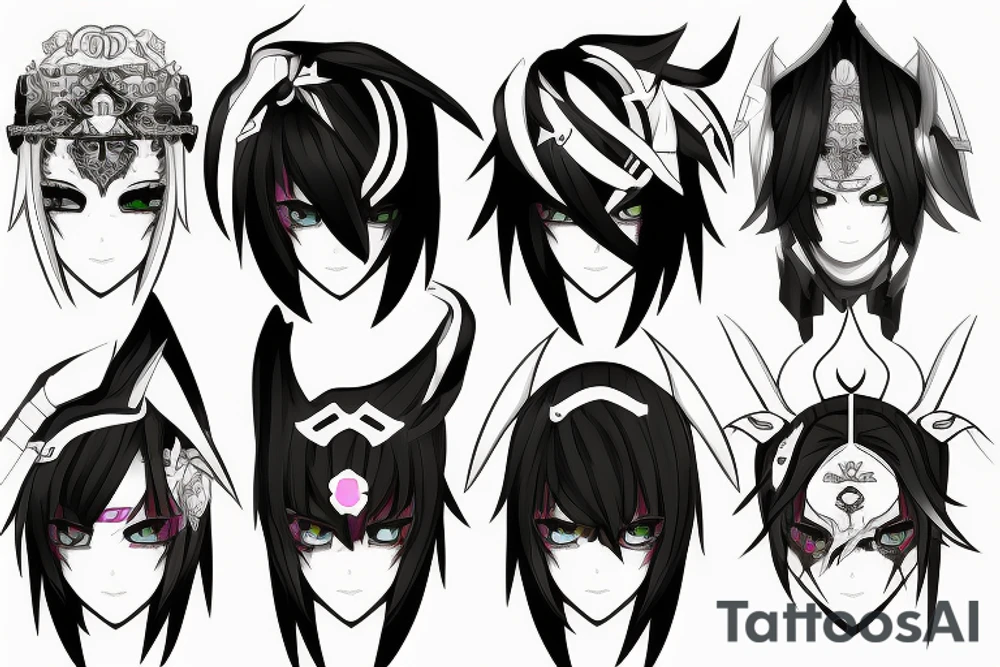 Elsword eye tattoo idea
