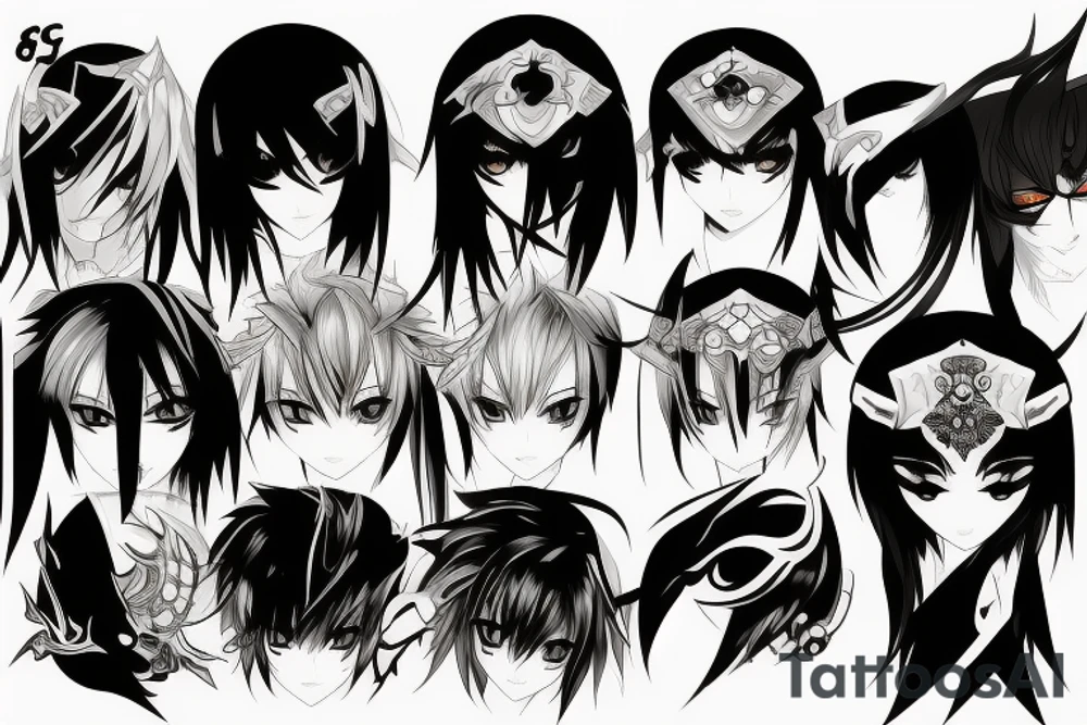 Elsword eye tattoo idea