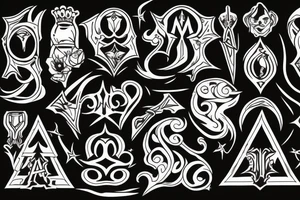 ace of spades tattoo idea