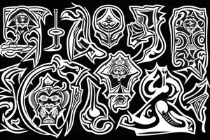 ace of spades tattoo idea