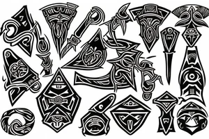 ace of spades tattoo idea