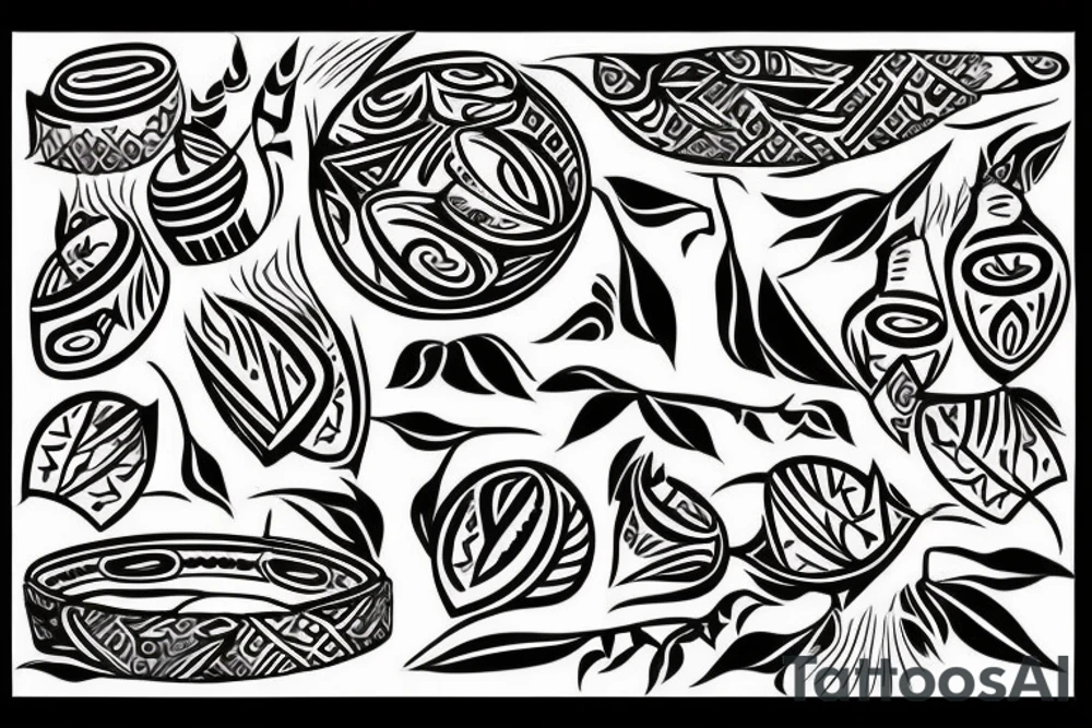 kava bowl tattoo idea