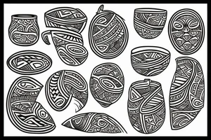 kava bowl tattoo idea