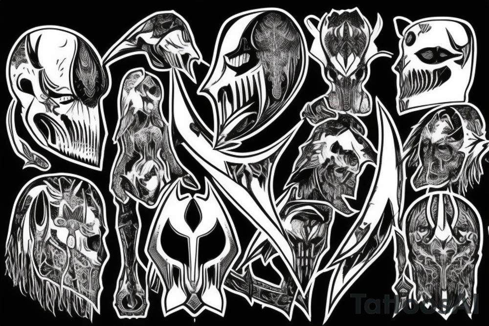 the taken king destiny oryx tattoo idea