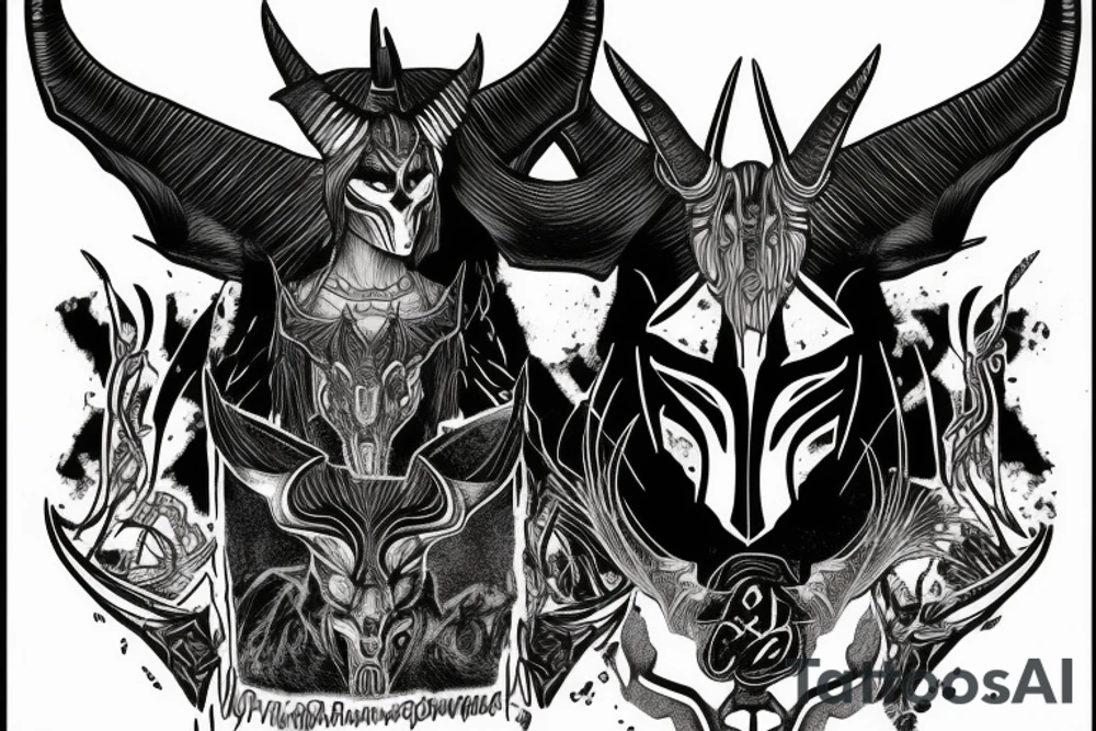 the taken king destiny oryx tattoo idea