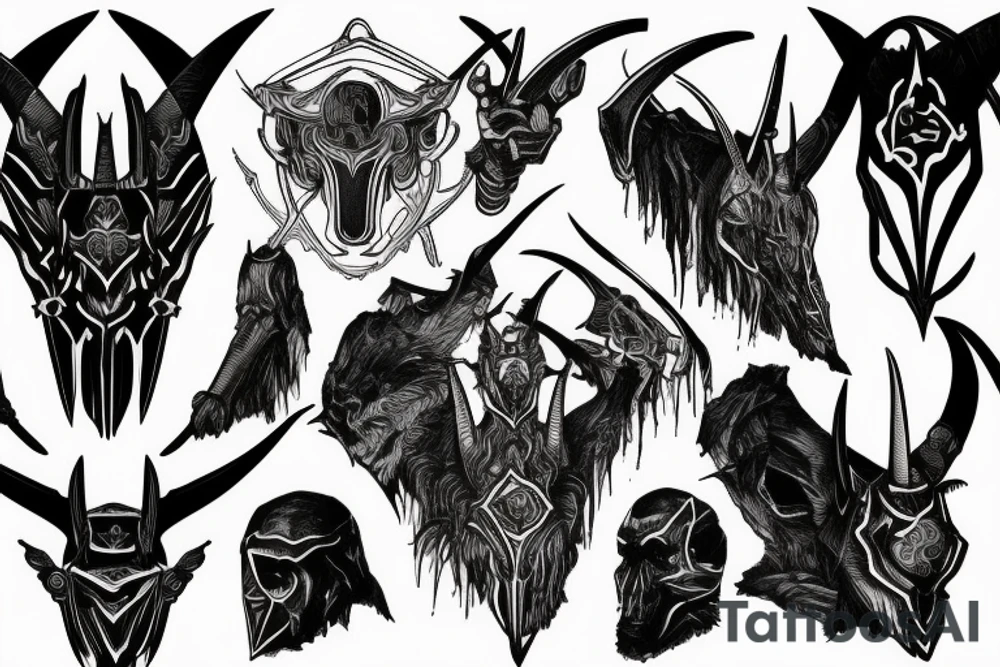 the taken king destiny oryx tattoo idea