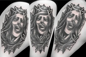 CHRISTIAN CROSS tattoo idea
