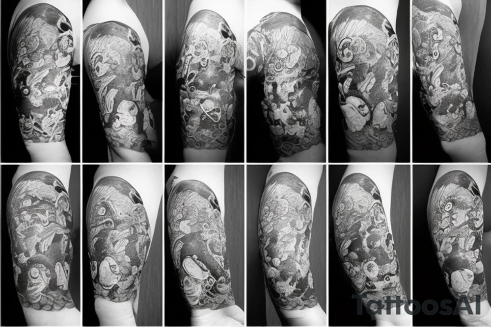 octopus and camera tattoo idea