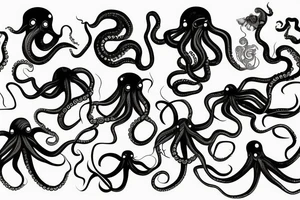 octopus and camera tattoo idea