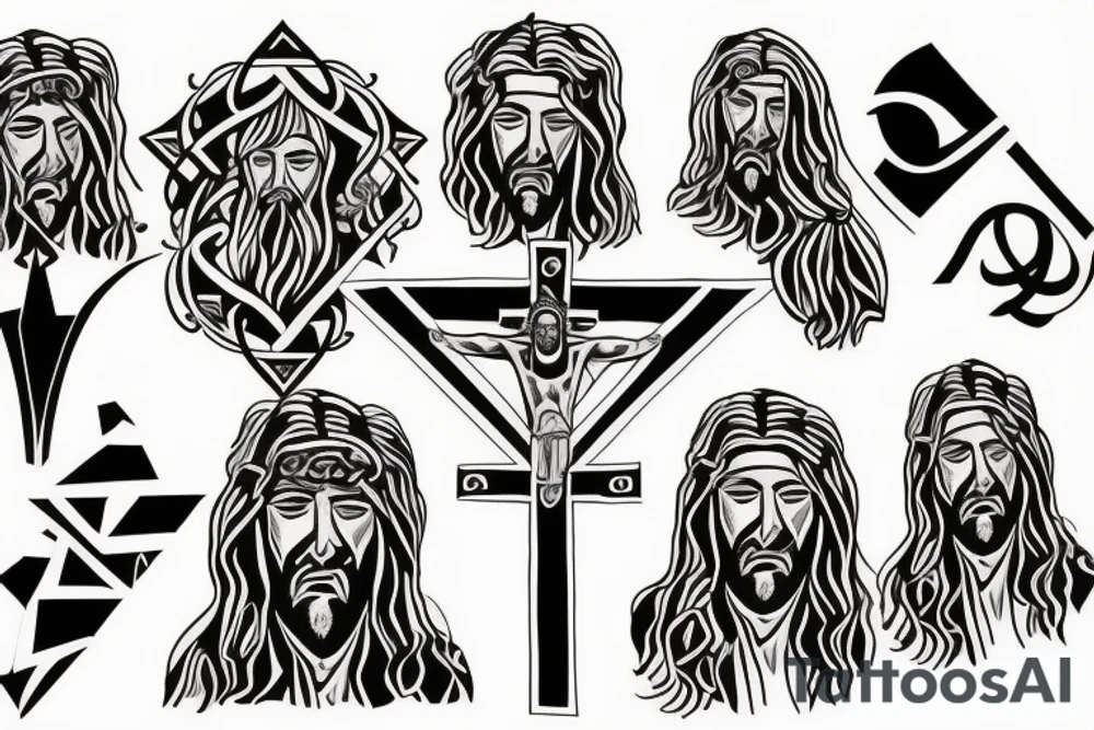 Jesus Christ tattoo idea