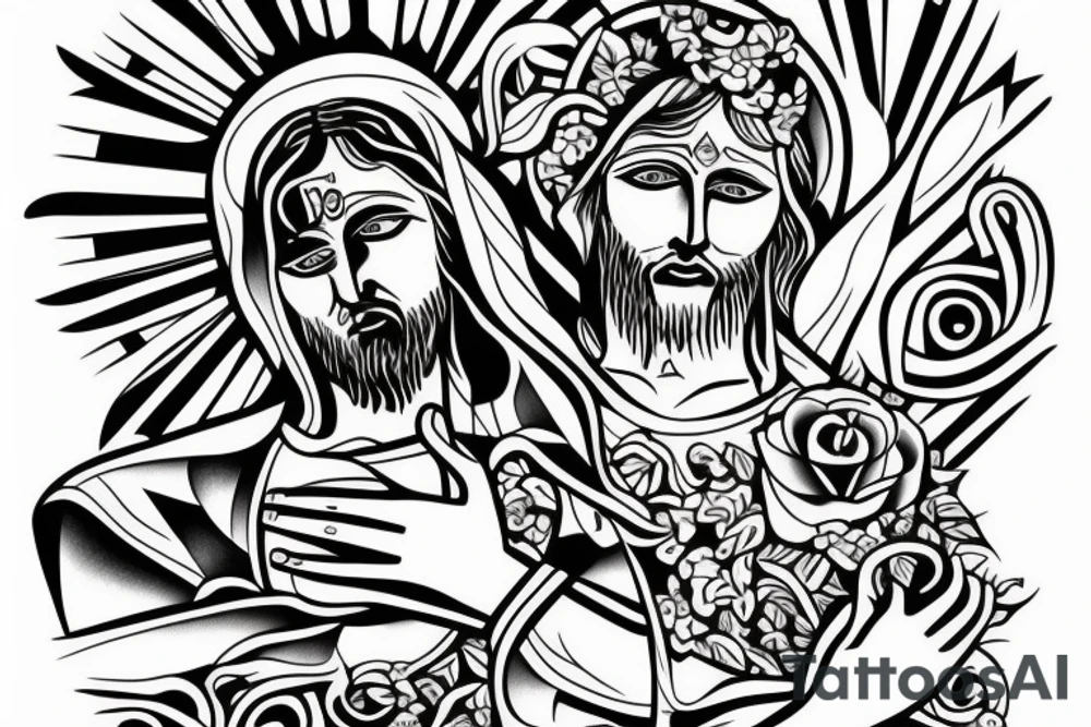Jesus Christ tattoo idea