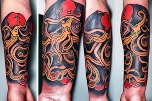 Octopuse tattoo idea