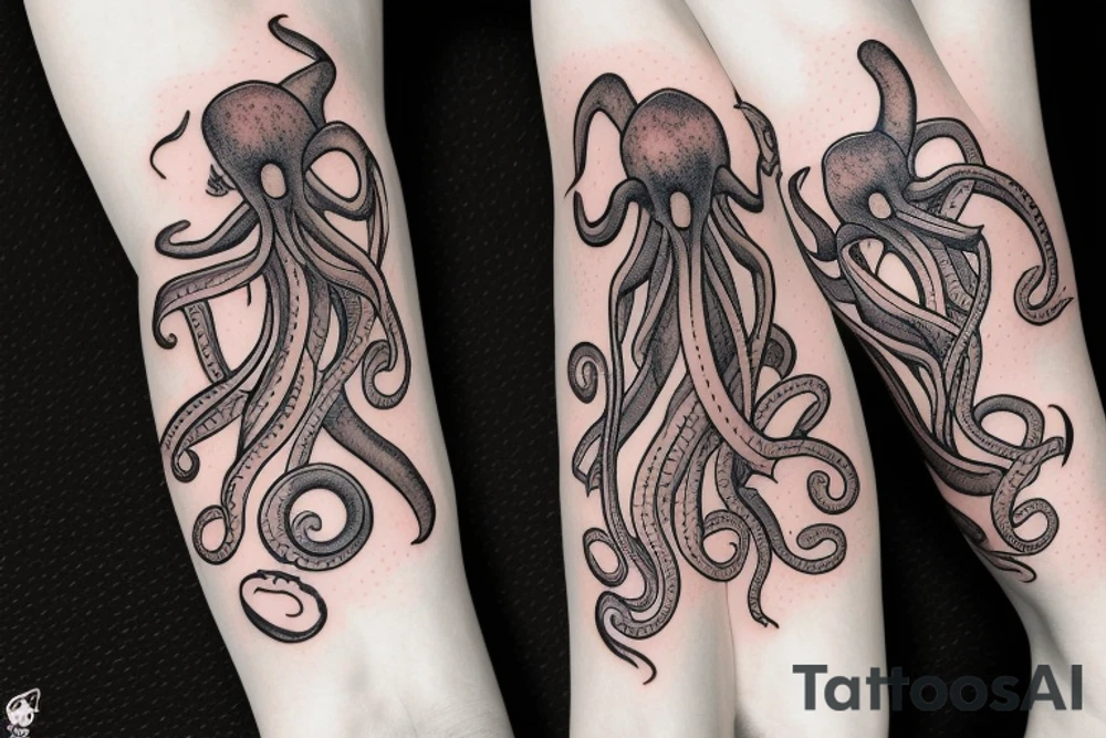 Octopuse tattoo idea