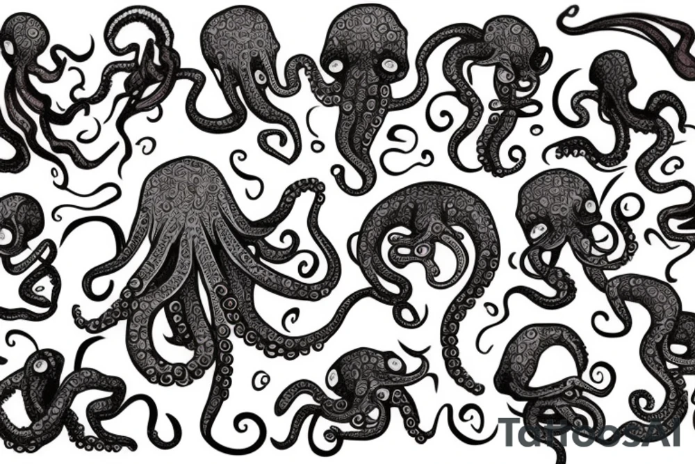Octopuse tattoo idea