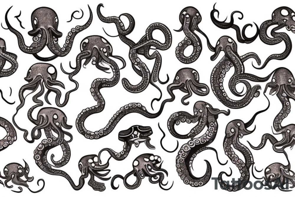 Octopuse tattoo idea
