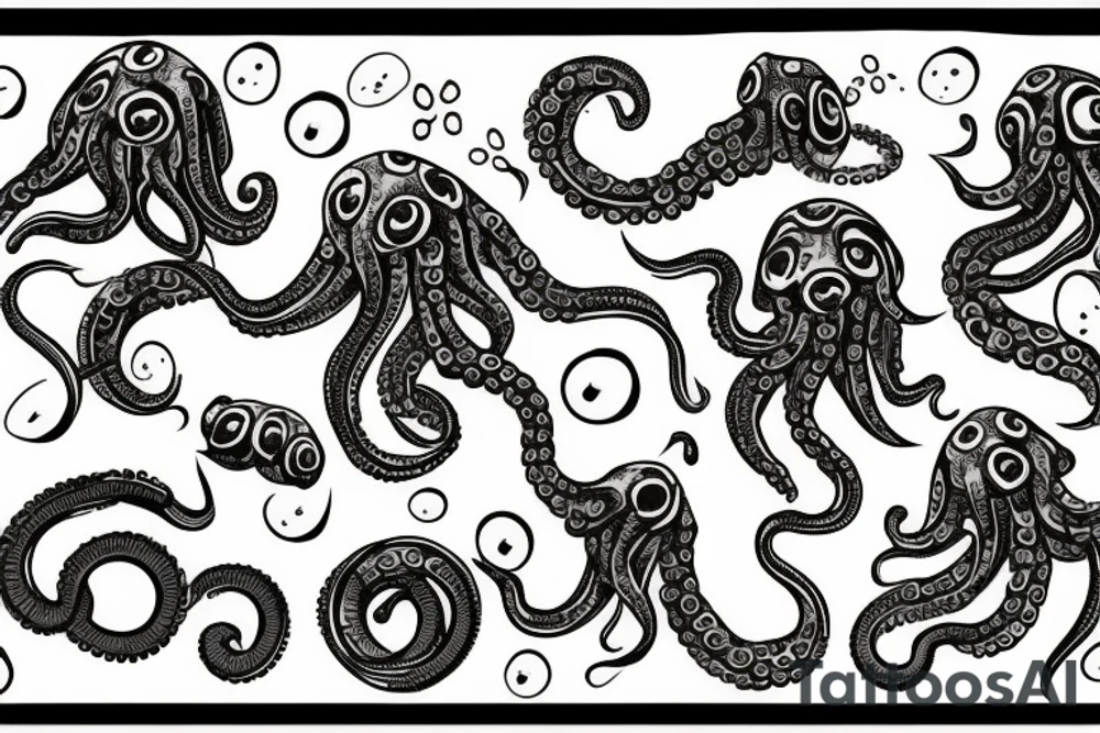 Octopuse tattoo idea