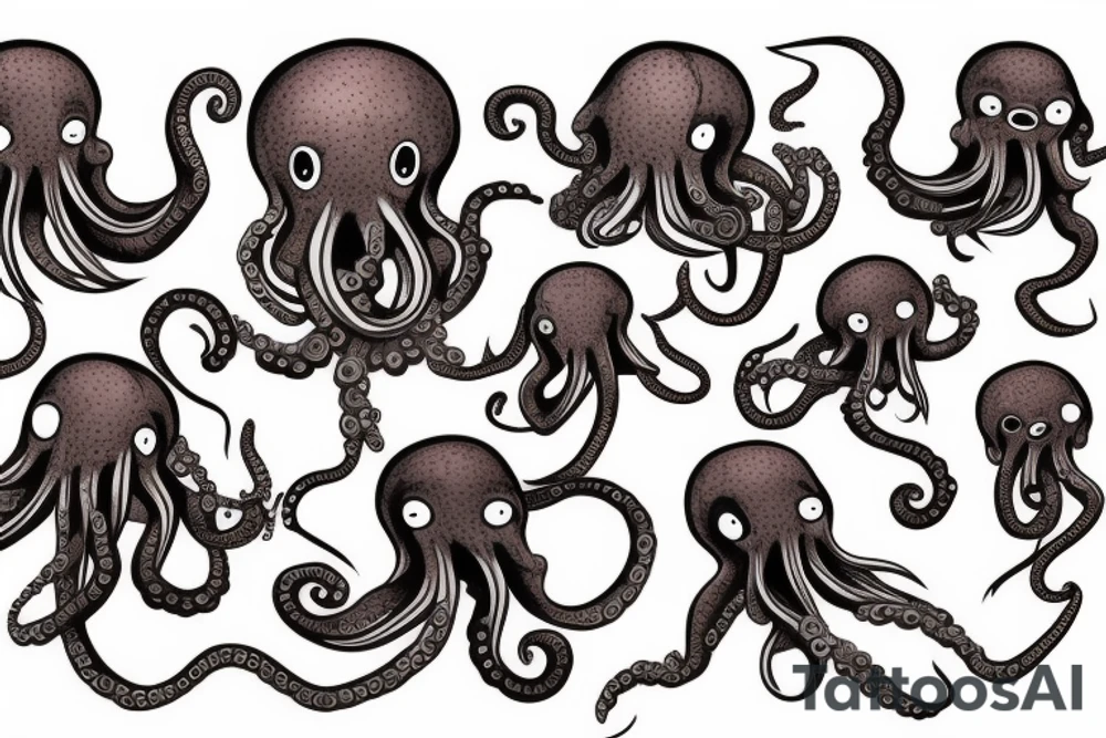 Octopuse tattoo idea