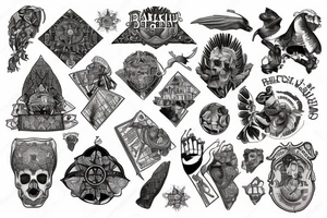 map of belarus tattoo idea
