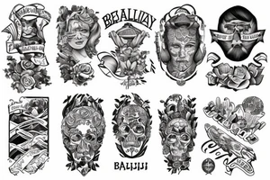 map of belarus tattoo idea