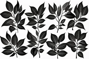 ficus tattoo idea