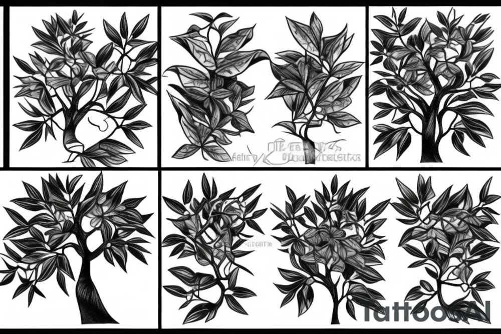 ficus tattoo idea