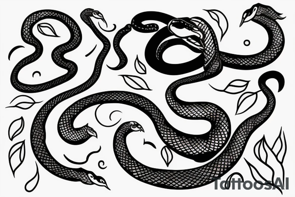 Snake tattoo idea