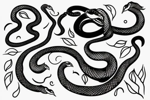Snake tattoo idea