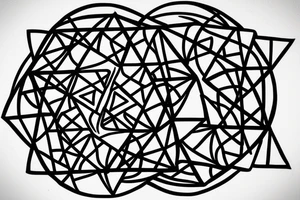 Yin and Yang represent on two 6 sided dice tattoo idea